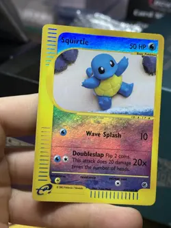 Squirtle 131/165 Expedition 2002 Reverse Holo e-Series Pokemon Card TCG - Image 5