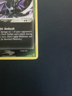 Pokemon Card Dark Golbat 34/109 EX Team Rocket Returns Uncommon - Image 5