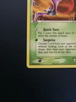 Pokemon Card Zubat 83/101 EX Hidden Legends Common - Image 4