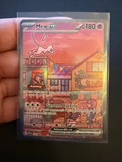 Mew ex 053 Sv: Scarlet & Violet Promo Cards - Black Star Promo Full Art NM Holo - Image 1