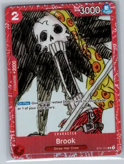 Brook (Premium Card Collection -ONE PIECE FILM RED Edition-) ST01-011 - NM - Image 1