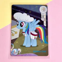 Kayou My Little Pony Eternal Moon Eng SR Rainbow Dash Card MLPME01-SR-003L2 - Image 1