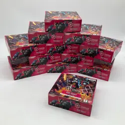 Lot of (12) Gundam Card Game Japanese GD02 Dual Impact Booster Boxes Sealed - Image 1