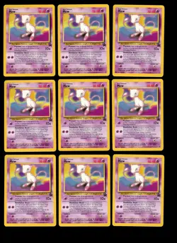 2000 WOTC POKEMON LEAGUE MEW #8 BLACK STAR PROMO LOT OF 50 CARDS UNPLAYED A - Image 2