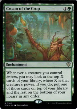 MTG Cream of the Crop (102) | NM | Commander: Lorwyn Eclipsed {ECC} - Image 1