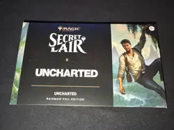 MTG Secret Lair x Uncharted Rainbow Foil Edition Sealed - Image 1