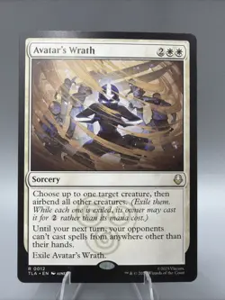 MTG TLA-0012 Avatar's Wrath - Avatar: The Last Airbender Rare - Image 1