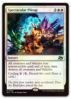 Spectacular Pileup #29 (Foil) (NM) Aetherdrift DFT Magic MTG - Image 1