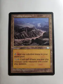 MTG, Winding Canyons, Weatherlight expansion, Regular - Image 3