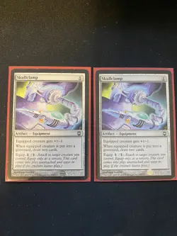 NM x2 MTG Skullclamp Darksteel 140/165 Regular Uncommon - Image 1