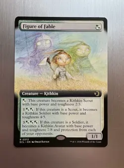 Figure Of Fable - 372 - MTG: Lorwyn Eclipsed - Extended Art - Rare - Regular - Image 1