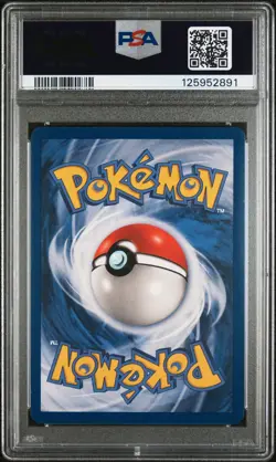 2000 WOTC POKEMON LEAGUE PSYDUCK #20 NON-HOLO BLACK STAR PROMO PSA 9 MINT B - Image 2