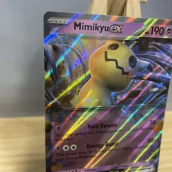 Pokemon TCG Mimikyu ex SVP004 Scarlet & Violet Black Star Promo Rare - Image 2