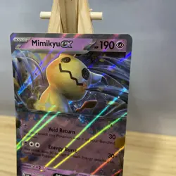 Pokemon TCG Mimikyu ex SVP004 Scarlet & Violet Black Star Promo Rare - Image 3
