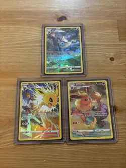 Pokemon Vaporeon Flareon Jolteon Brilliant Stars Trainer Gallery - Image 1