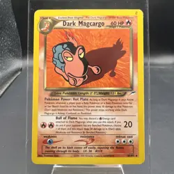 Pokemon TCG Dark Magcargo 18/105 Neo Destiny Rare HP - Image 1