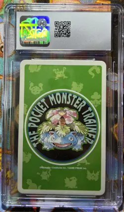 1996 Squirtle Ace of Hearts Pokemon Poker JPN Green Deck CGC 7 NM LOW POP 48 👁 - Image 2