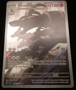 2024 Pokemon Shrouded Fable Houndoom IR 066/064 Holo - Image 2