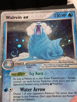 Pokemon Walrein ex 89/92 EX Legend Maker Ultra Rare Holo SWIRL HP - Image 3
