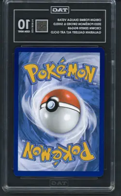 Pokemon Origin Forme Dialga VSTAR Gold GG68 Crown Zenith TAG 10 - Image 4