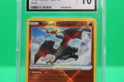 Pokemon Radiant Charizard CGC 10 020/159 Crown Zenith Radiant Rare Holo - Image 3