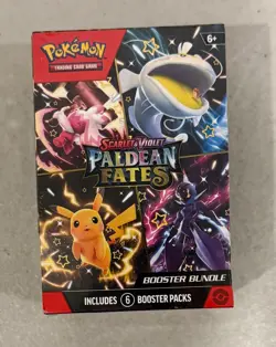 2024 POKEMON SCARLET & VIOLET PALDEAN FATES BOOSTER BUNDLE FACTORY SEALED - Image 1