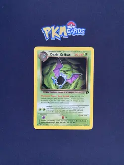 Pokemon TCG Dark Golbat Team Rocket 24/82 Regular Rare MP. - Image 1