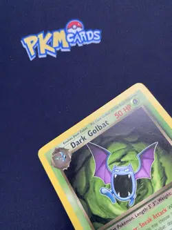 Pokemon TCG Dark Golbat Team Rocket 24/82 Regular Rare MP. - Image 2