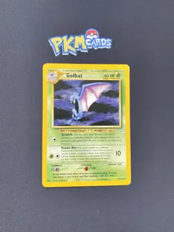 Pokemon TCG Golbat Neo Revelation 29/64 Regular MP. - Image 1