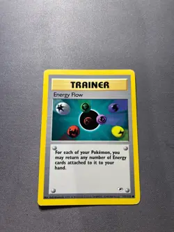 Pokemon TCG - Energy Flow - Gym Heroes Unlimited - 122/132 Wizards 1999-2000 - Image 1