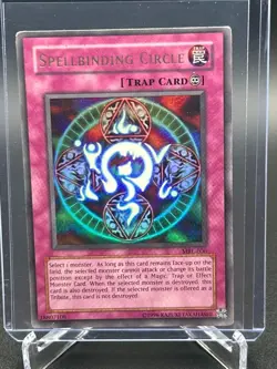 Yugioh TCG Spellbinding Circle MRL-006 Ultra Rare Unlimited Edition MP Holo - Image 1