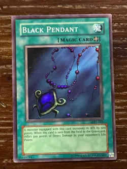 Yugioh! Black Pendant - MRL-003 - Super Rare - Unlimited Edition - Image 1