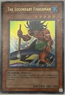 The Legendary Fisherman PSV-076 Pharaoh's Servant Unlimited LP Yugioh - Image 1