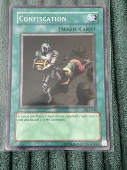 Yugioh Magic Ruler Confiscation Holo MRL-038 - Image 1