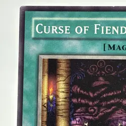 YUGIOH Curse of Fiend Magic Ruler MRL-032 1st Edition Common LP - Image 2