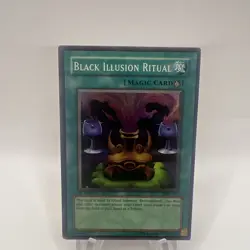 Black Illusion Ritual MRL-051 Magic Ruler 1st Edition LP/MP - Image 1