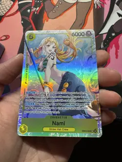 One Piece CCG Nami EBO3-053 Super Rare Heroines Edition English Near Mint - Image 1