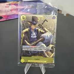 One Piece TCG Sabo Promo P-073 TS-02 Tin Pack Set Vol 2 alt art - Image 1