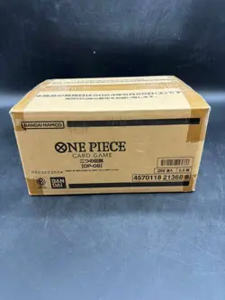 One Piece Japanese OP-08 Two Legends Booster Box Case Sealed - Image 1