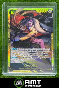 Crocodile 2026 One Piece Azure Sea's Seven #OP14-120 - Image 1