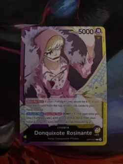 One Piece CCG Donquixote Rosinante Leader #OP12-061 - Image 2