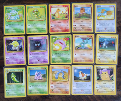 1999 Pokemon TCG Base Set Unlimited Lot of 41 Cards - Image 3