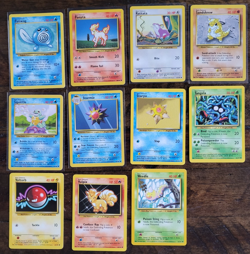1999 Pokemon TCG Base Set Unlimited Lot of 41 Cards - Image 5