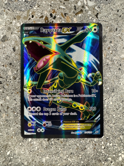 Pokemon TCG Cards Rayquaza EX 104/108 Roaring Skies Full Art Ultra Rare Holo - Image 1