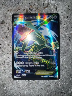 Pokemon TCG Cards Rayquaza EX 104/108 Roaring Skies Full Art Ultra Rare Holo - Image 3