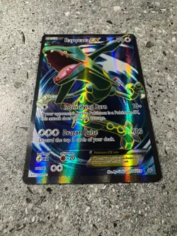 Pokemon TCG Cards Rayquaza EX 104/108 Roaring Skies Full Art Ultra Rare Holo - Image 5
