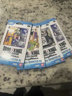 Bandai Dragon Ball Super Card Game Fusion World Manga Booster 01 4 English Packs - Image 2