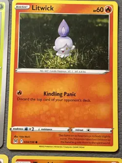 Pokemon Cards Yuka Morii Lot Reverse Holo Helioptile Magneton + Torchic Litwick - Image 4