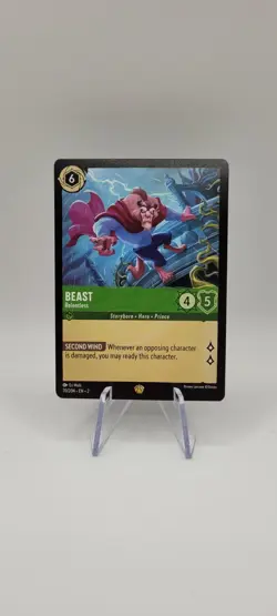 Disney Lorcana TCG: Beast- Relentless 70/204 Legendary Non Foil Card- NM - Image 1