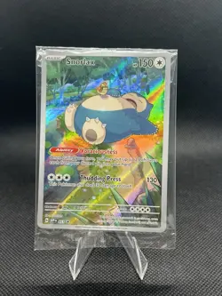 Sealed Snorlax 051 Sv: Scarlet & Violet Promo Cards Holo - Image 1